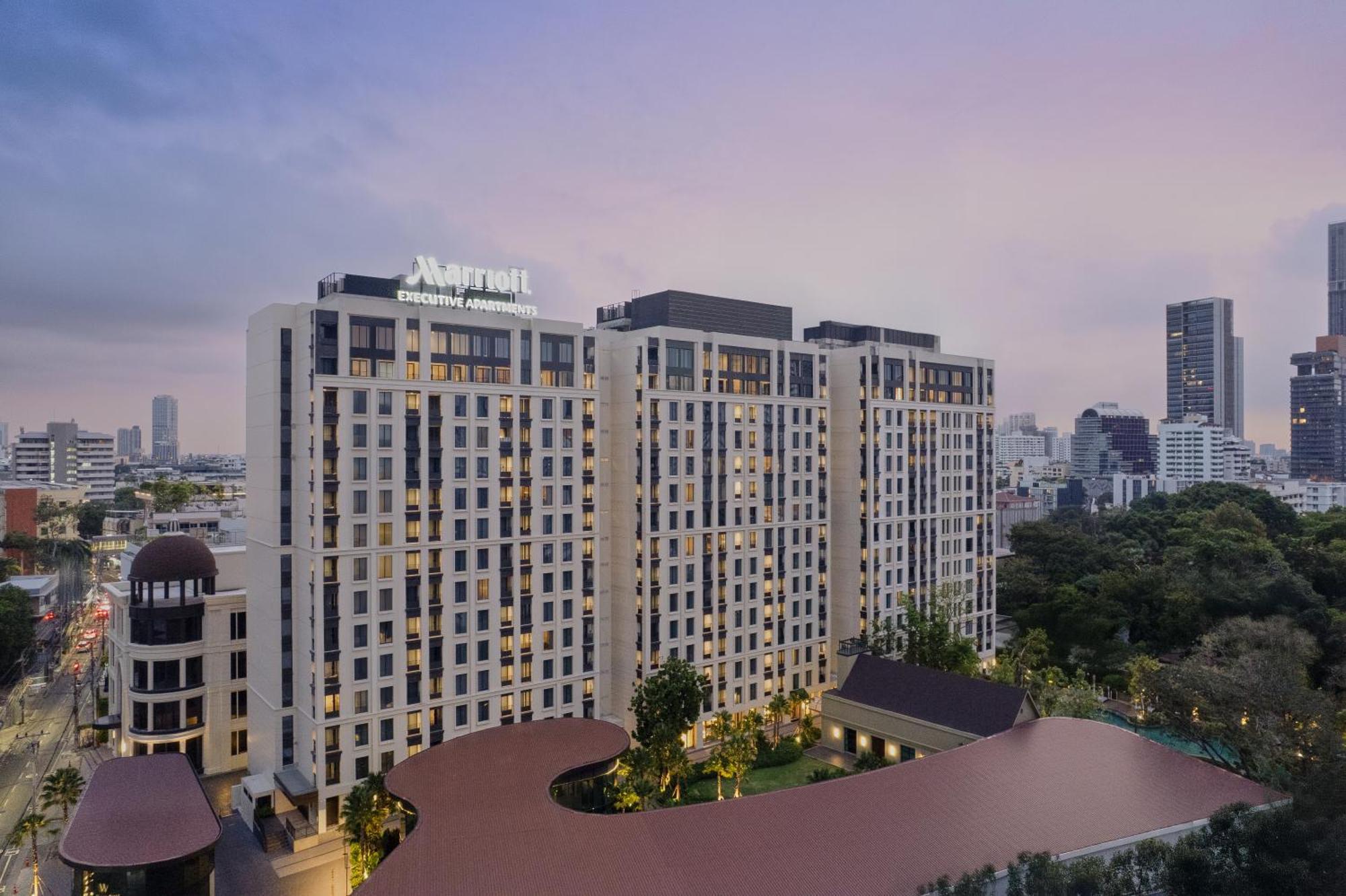 Marriott Executive Apartments, Bangkok Townhall Sukhumvit 外观 照片