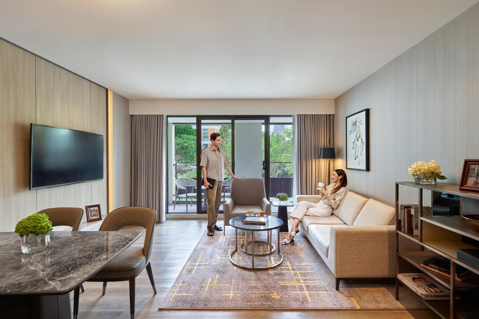 Marriott Executive Apartments, Bangkok Townhall Sukhumvit 外观 照片