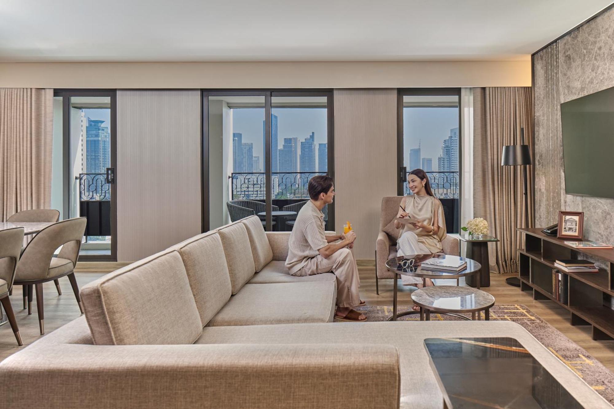 Marriott Executive Apartments, Bangkok Townhall Sukhumvit 外观 照片