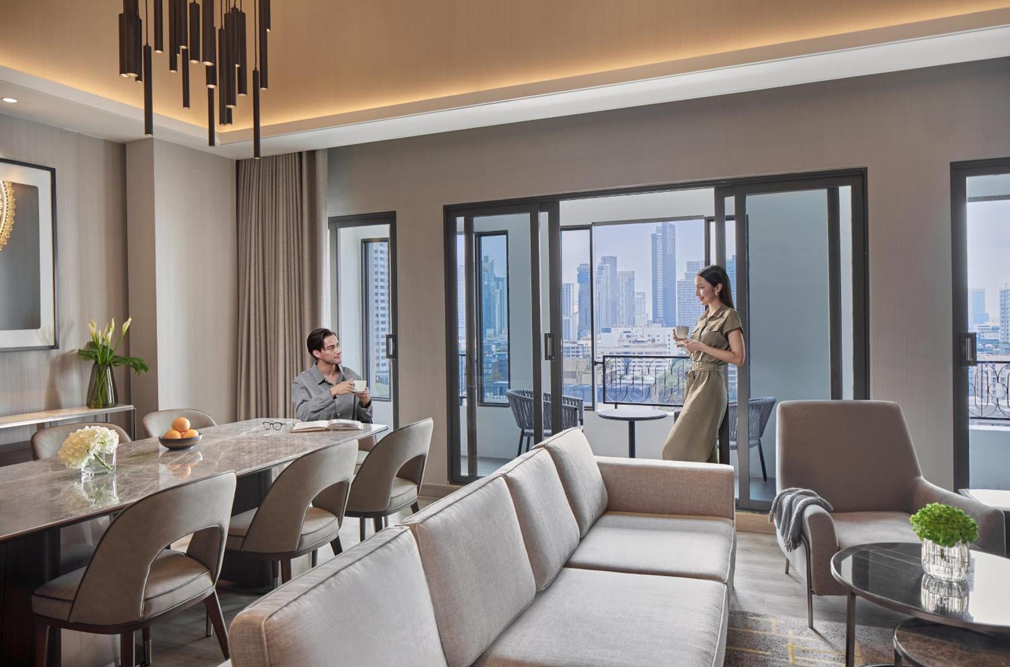 Marriott Executive Apartments, Bangkok Townhall Sukhumvit 外观 照片